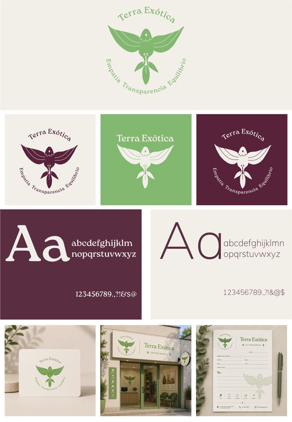 Terra Exótica: Identidad visual