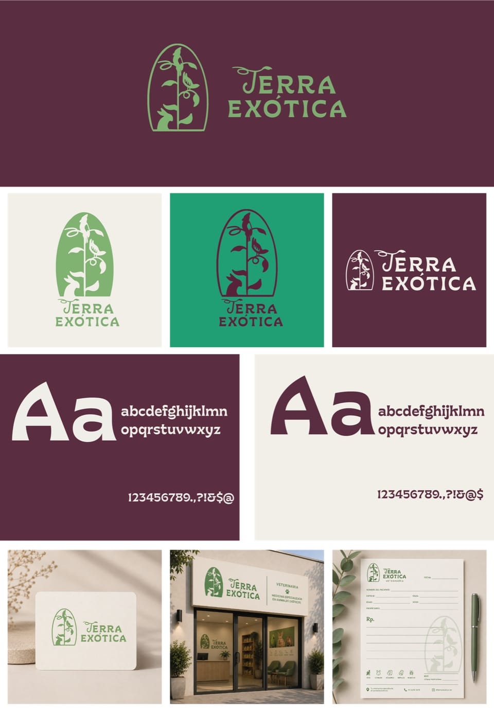 Terra Exótica: Identidad visual